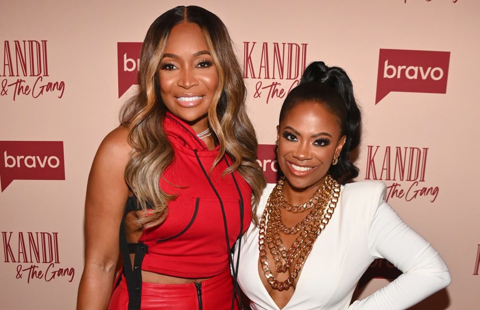 Marlo Hampto Kandi Burrus Twitter RHOA drama nephew shooting housewives Quentin
