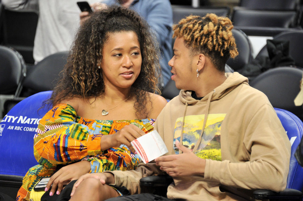 Cordae Kisses Naomi Osaka's Baby Bump, We're Having A Girl!