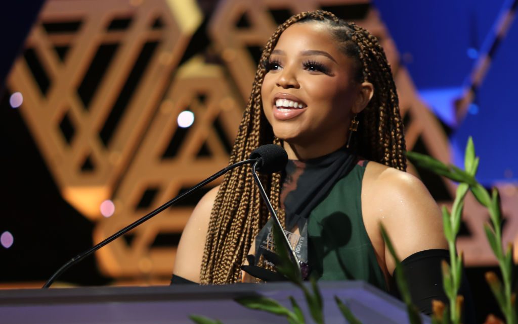 Chlöe Bailey Rocks Stunningly Styled Box Braids Over Her Locs