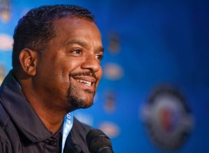 Alfonso Ribeiro, Angela Unkrich, Ava, Scooter, Accident