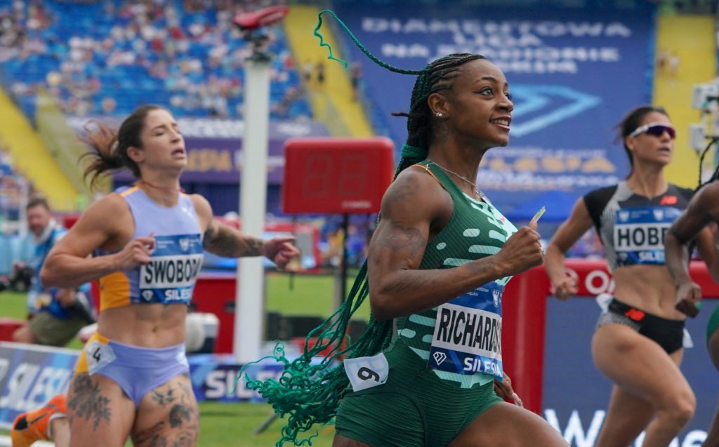 100-meter,Sha'Carri Richardson, track, field, energy, Newsletter, race, positive,