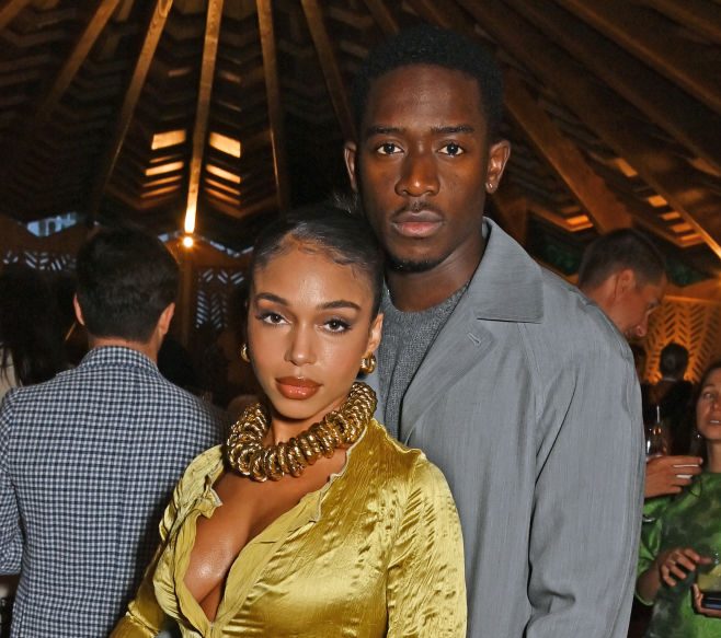 Damson Idris Lori Harvey yacht Saint-Tropez couple dating together split