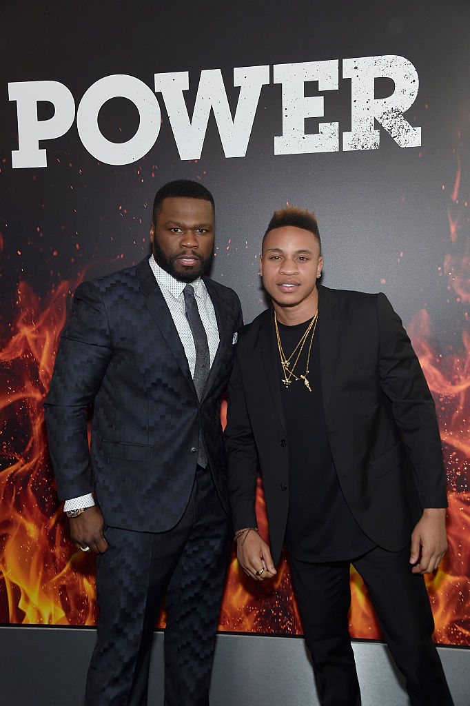 Rotimi 50 Cent Power Empire beef Starz marketing genius show