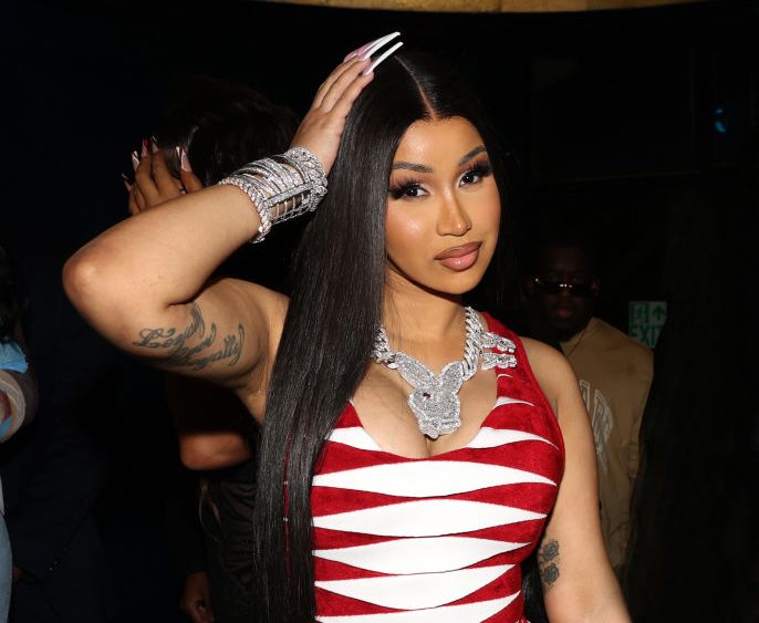 Cardi B natural hair length products growth oil Black routine