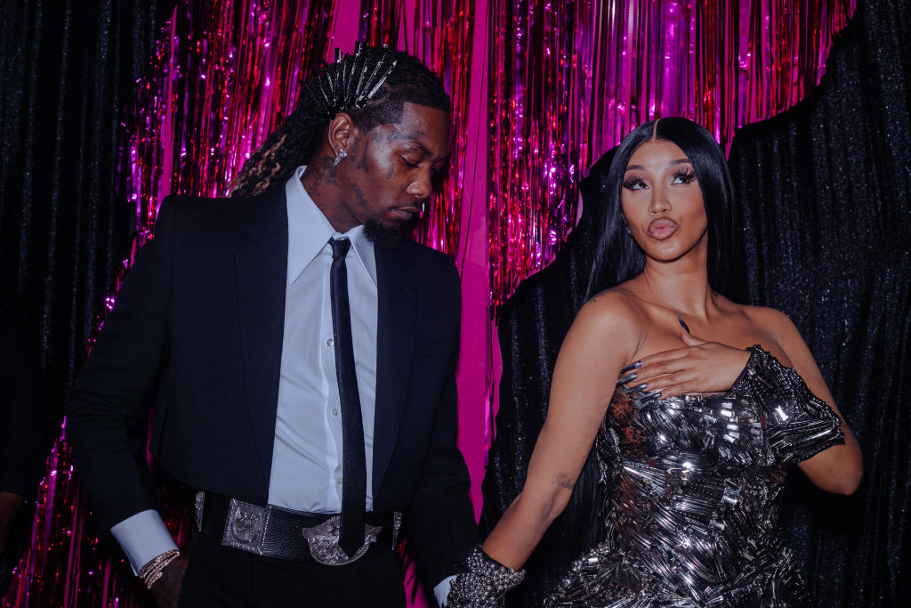 Offset Gifts Cardi B With Beautiful Floral Display For 31st Birthday