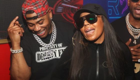 ‘Thuggin’ With Her Rounds:’ Ashanti Channels Inner-Sexxy Red, Nelly Teases He’s Been To ‘Pound Town’ #Ashanti