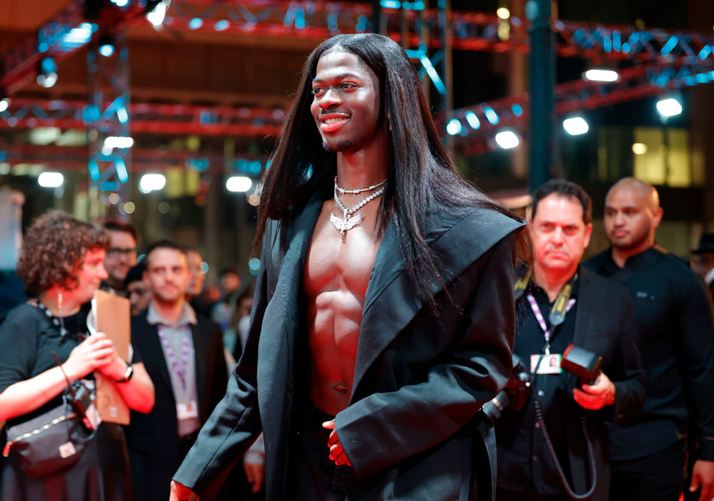 Lil Nas X hair hairstyle straight Utah Toronto Instagram Montero