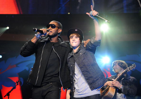 Justin Bieber Usher Super Bowl Halftime Show 