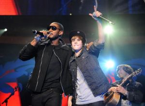 Usher Justin Bieber Super Bowl Halftime Show Las Vegas Paradise