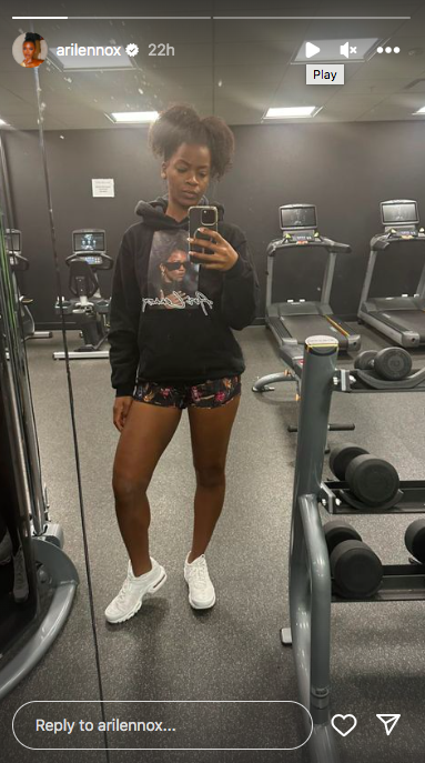 Ari Lennox weight loss diet workout body Instagram trainer gym