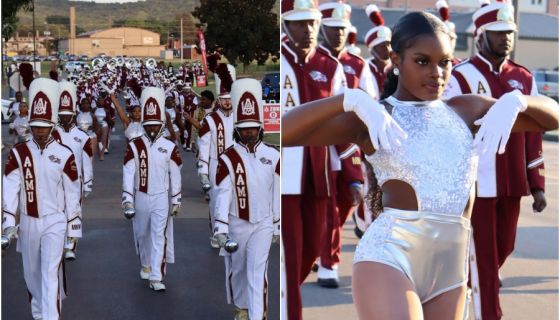 Alabama A&M band Maroon and White HBCU Macy's Thanksgiving Day Parade history