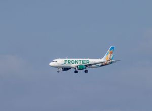 Frontier Airlines white woman Jesus meltdown Houston Denver plane flight