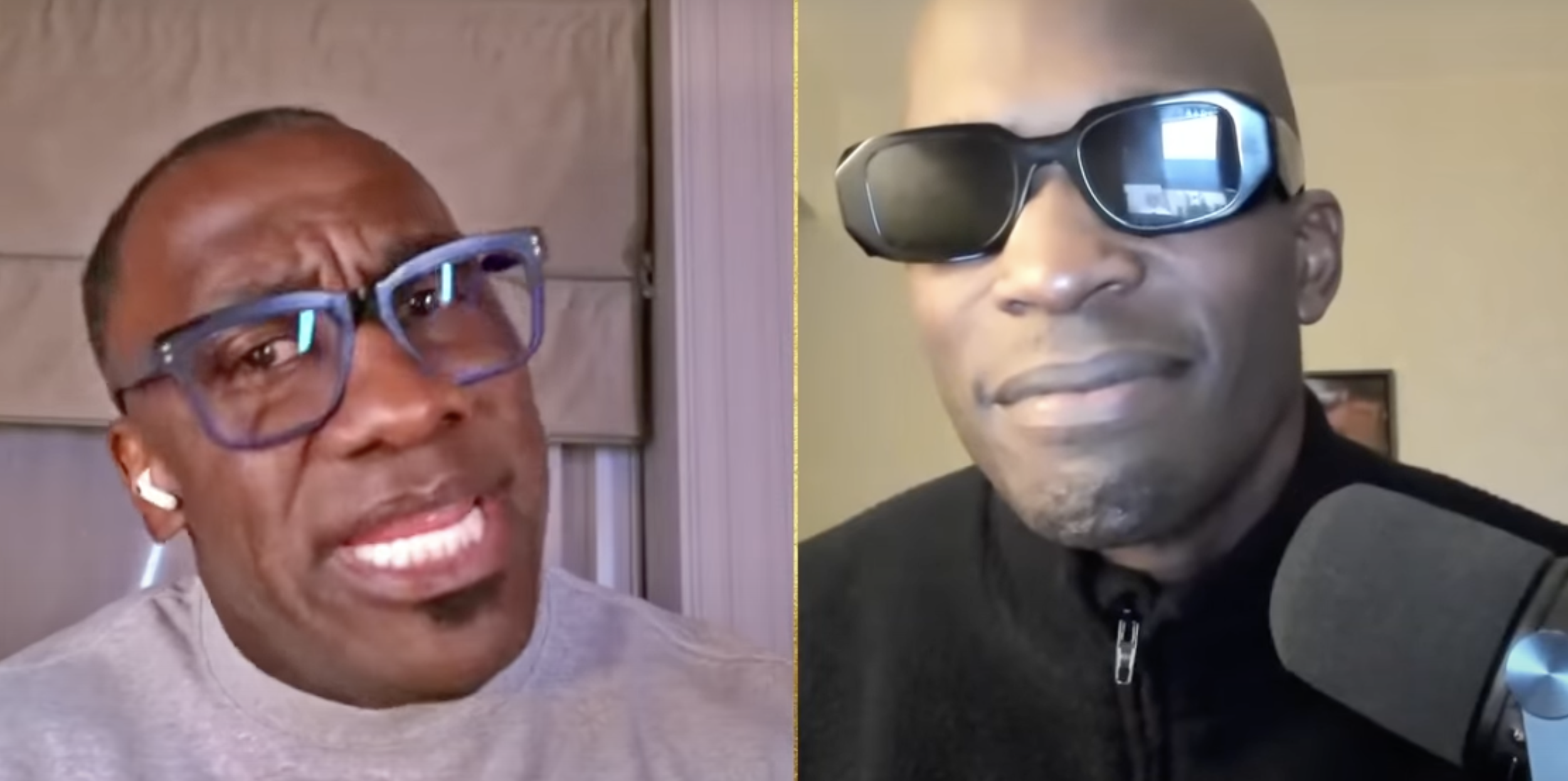 Nightcap podcast Shannon Sharpe Chad Johnson first date woman