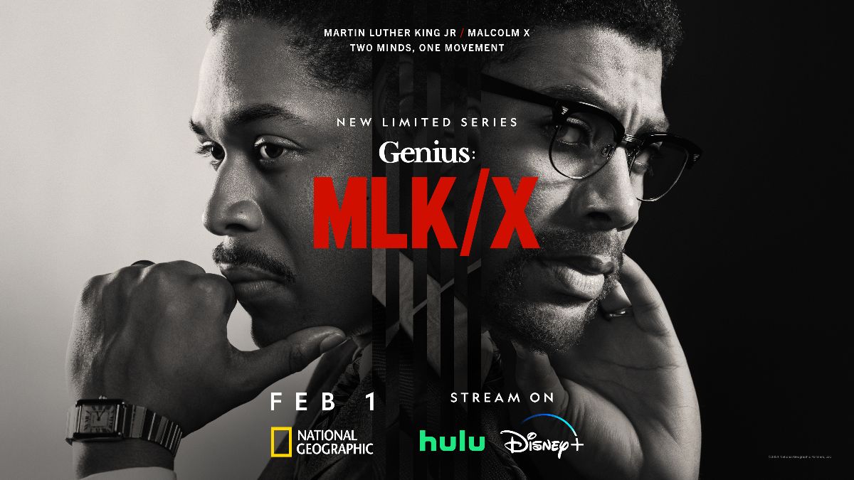 National Geographic, Black, docu-drama, series, Genius: MLK/X, Malcolm X, Dr. Martin Luther King Jr.