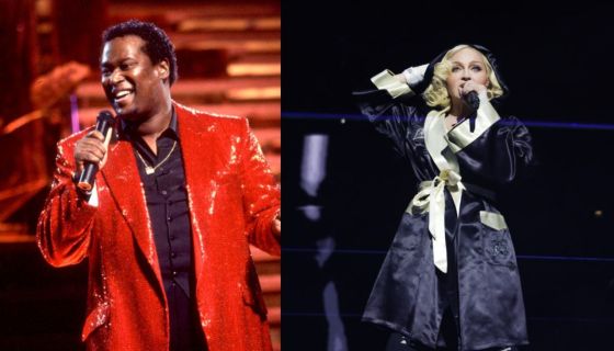 Madonna, Luther Vandross, estate, AIDS, tribute