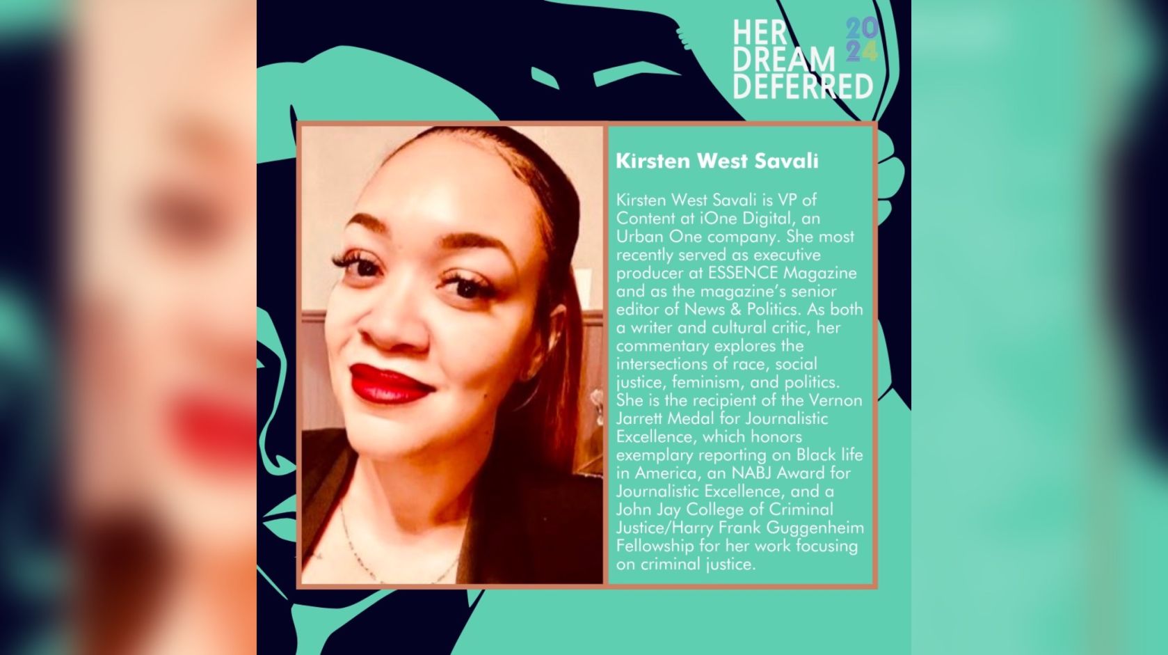 Her Dream Deferred, Kirsten West Savali, Anti-woke, Black Women, AAPF, Women's History Month