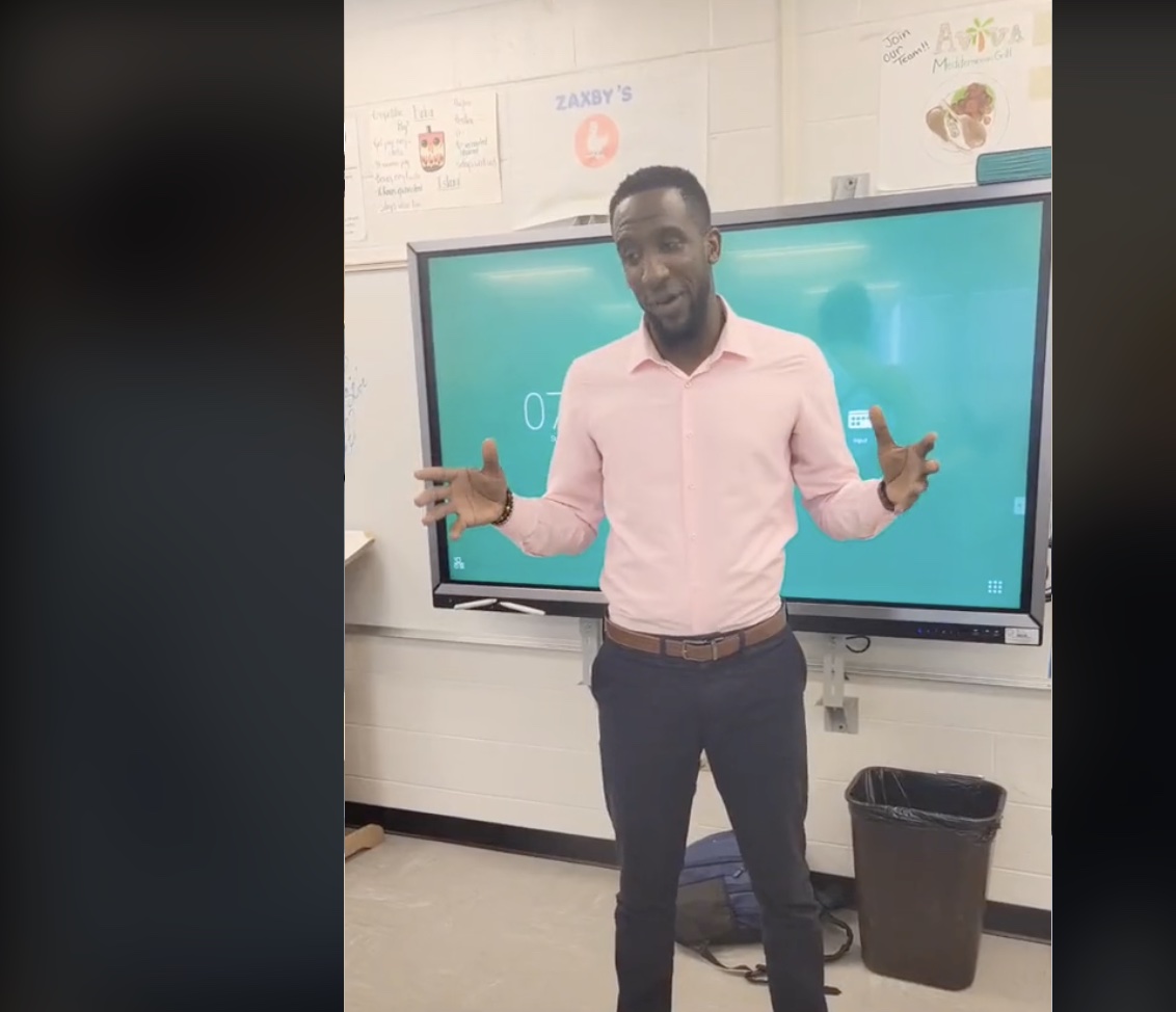 Teacher Berhanu Dallas Gets Joked On By Forest Park HS Pupils