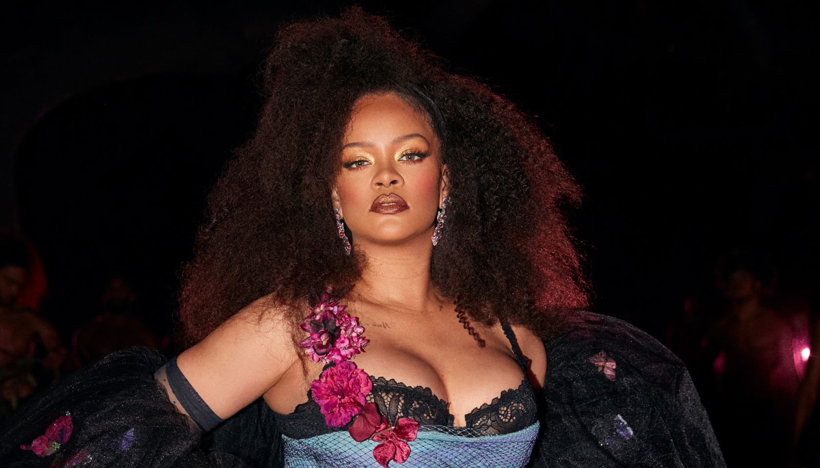 Rihanna, The Smurfs Movie, Smurfette, album, X, social media