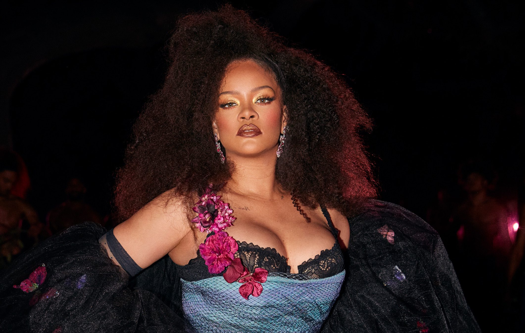 Rihanna, The Smurfs Movie, Smurfette, album, X, social media