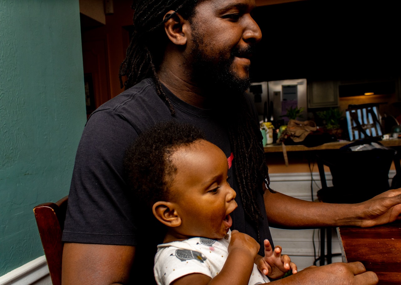 dad, daycare, fathers, Black, daughter, video