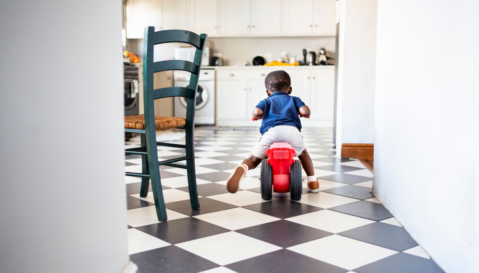 Toddler, middle finger, Marcus, accidental, knocked