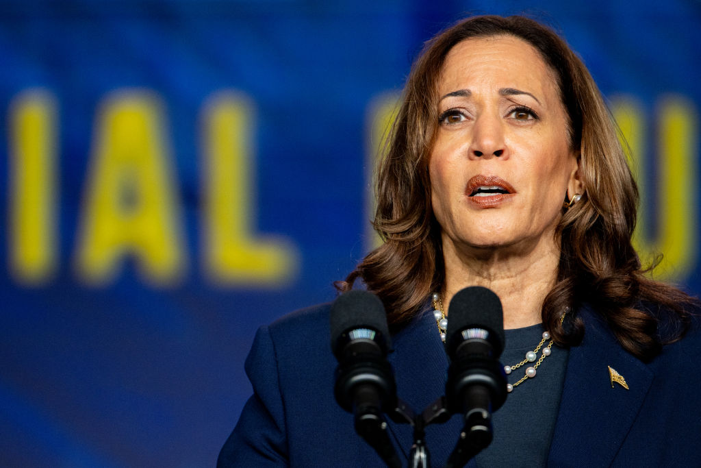 Vice President Kamala Harris Speaks At Sigma Gamma Rho Sorority's Boule In Houston