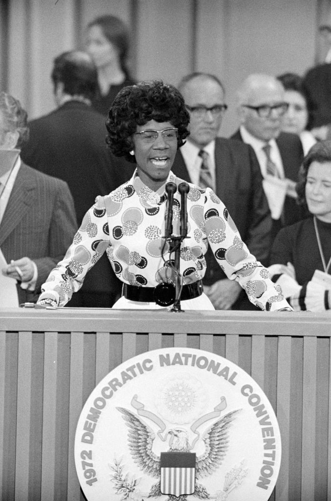 Shirley Chisholm At The Democratic National Convention