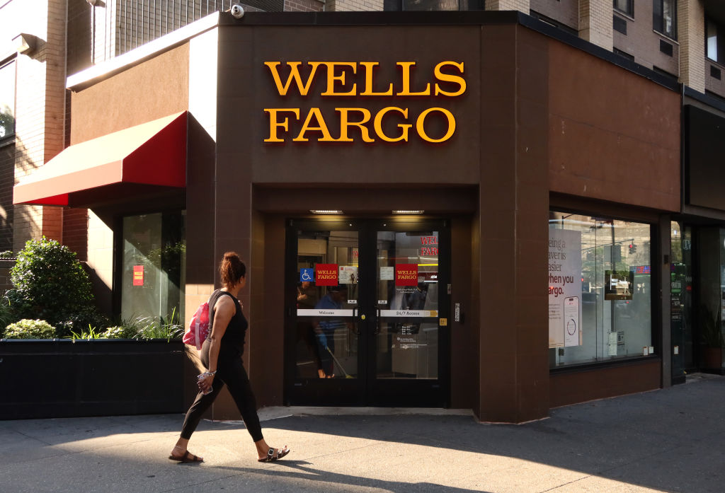 Wells Fargo Bank Branch in New York City