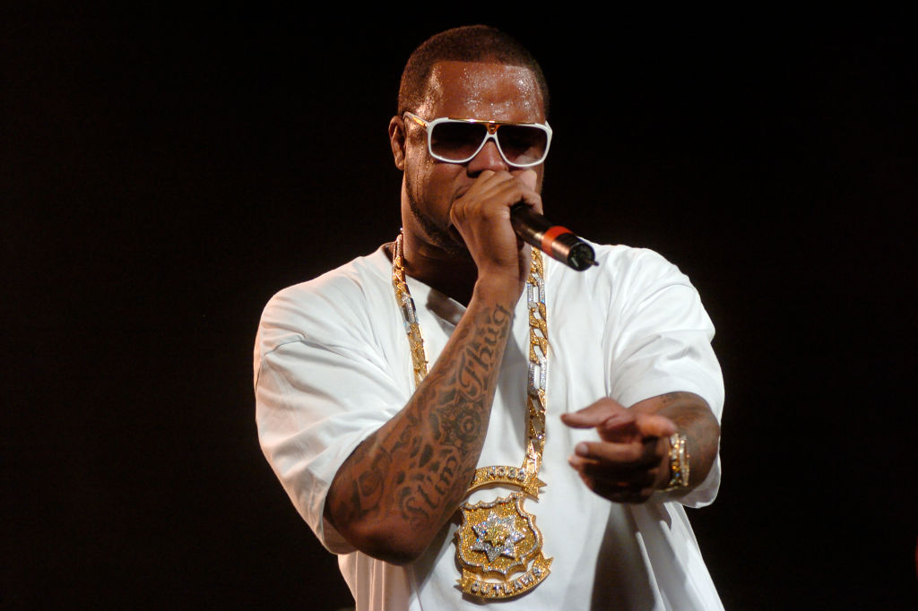 Slim Thug Performs At Stubb's