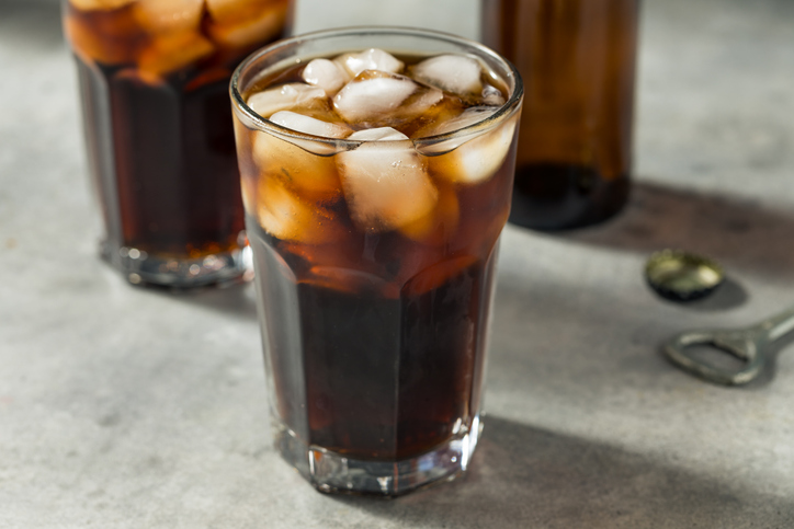 Cold Refreshing Dark Brown Cola