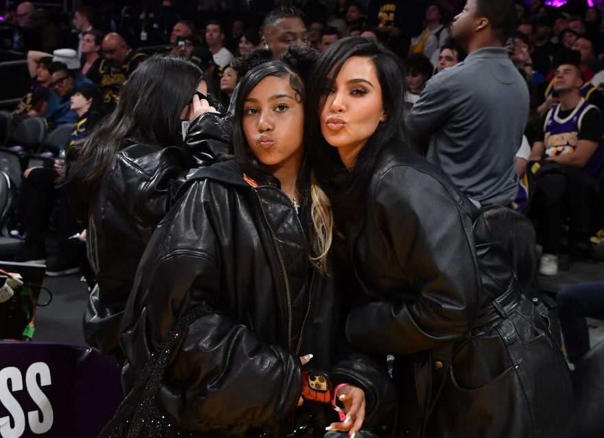 Celebrities At The Los Angeles Lakers Game