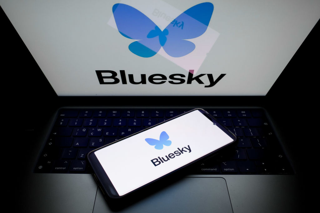 Bluesky Photo Illustration