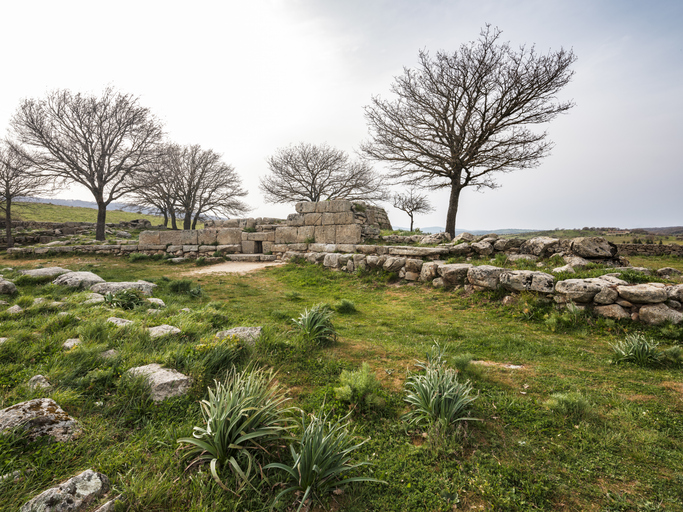 Necropolis of Madau, archaeological site on the slopes of Gennargentu - Pratobello - Sardinia