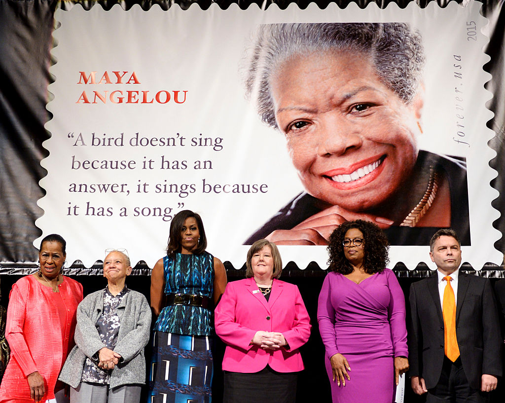 Maya Angelou Forever Stamp Dedication