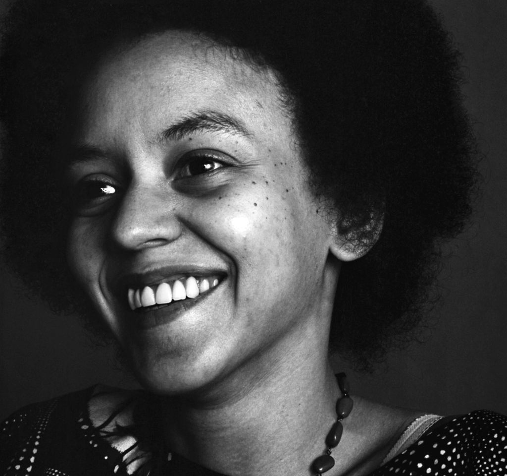 Close-up of Nikki Giovanni