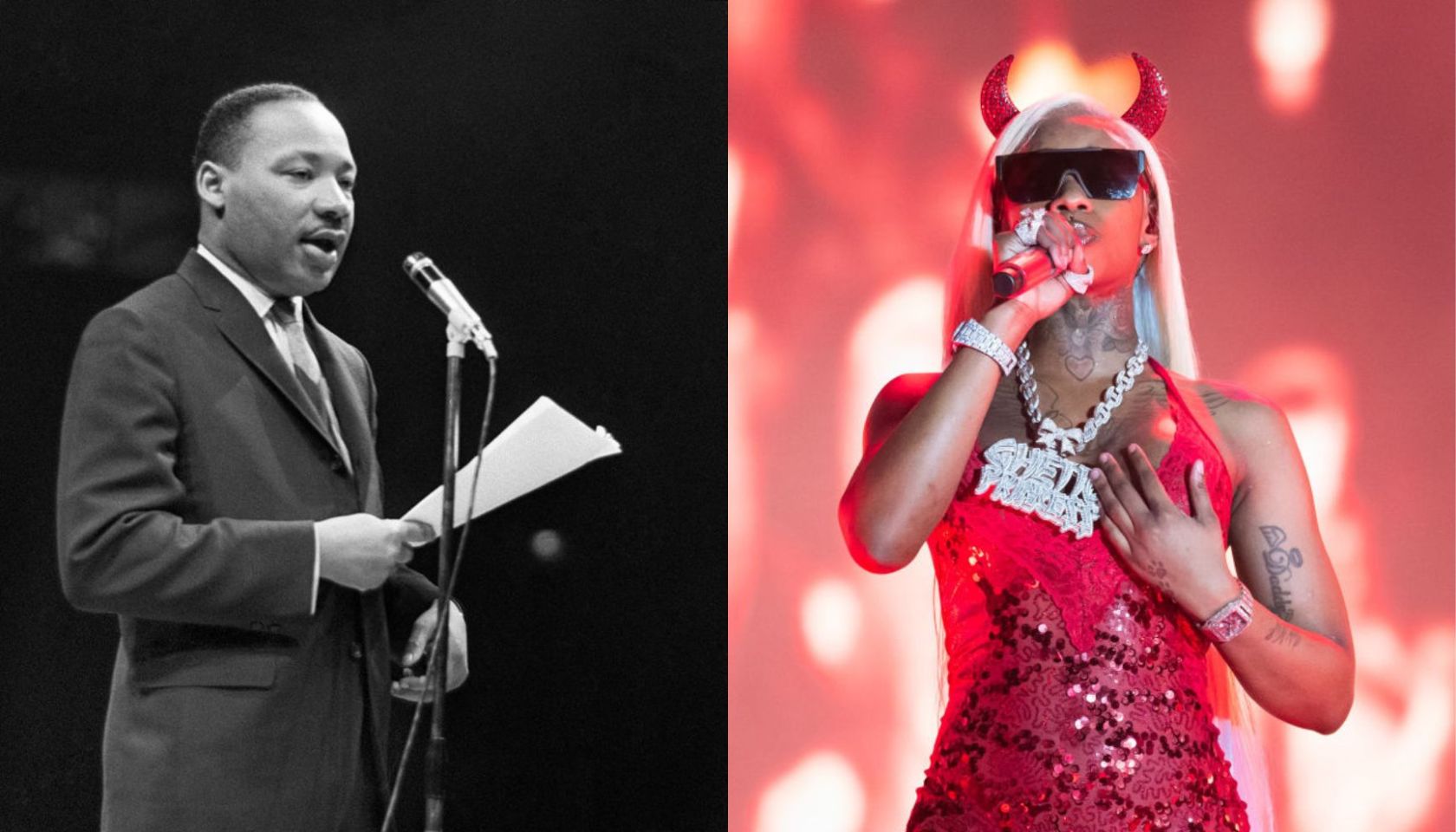 Martin Luther King Jr. Sexyy Red split