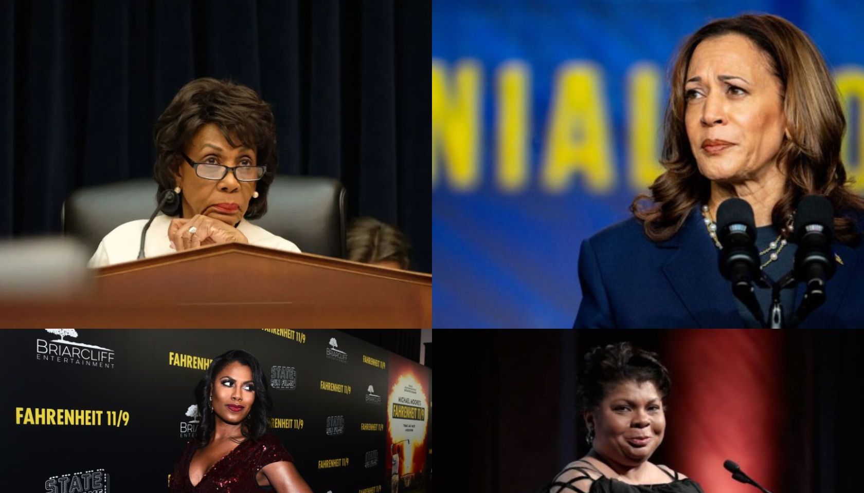 bla women truump clap back collage