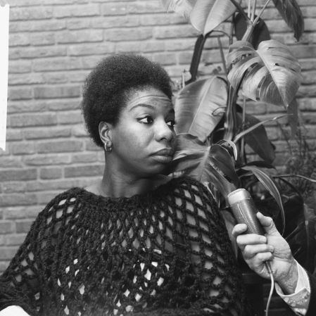 Celebrities with afros.