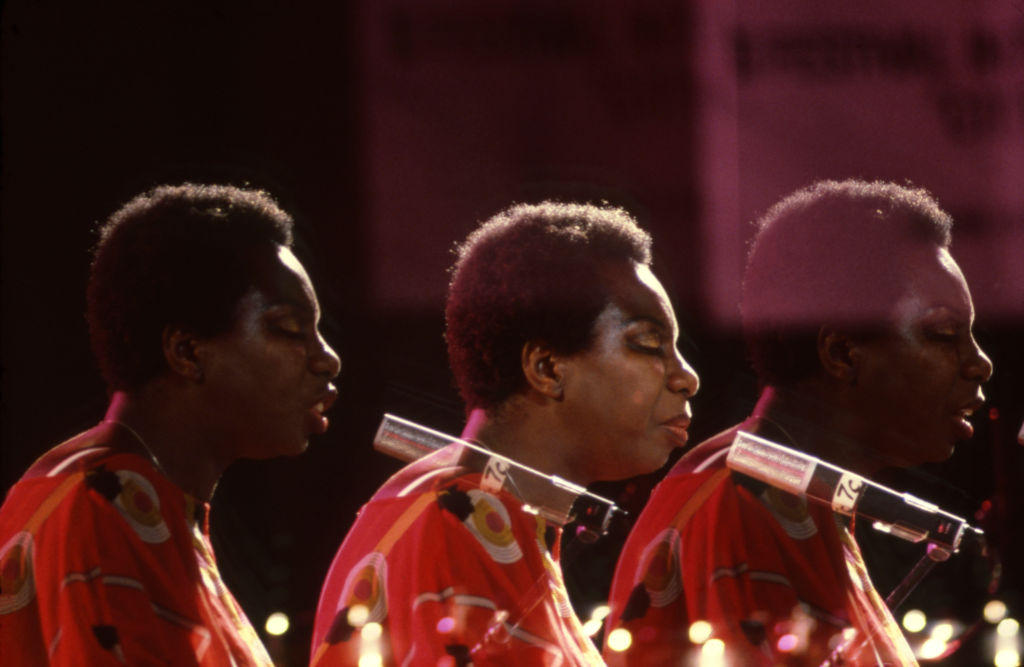 Nina Simone en concert en 1983