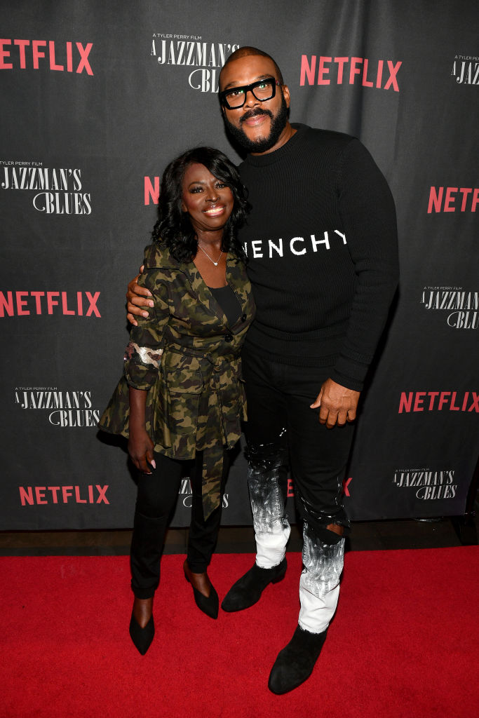 Tyler Perry Attends A Special Atlanta Screening of A JAZZMAN'S BLUES