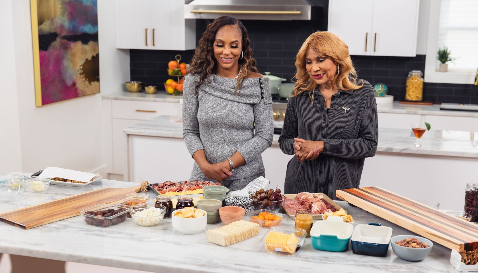 'Cooking Sessions With Tamar And Ms. E'