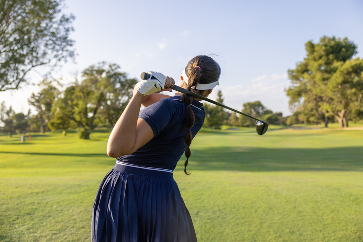 Golfing