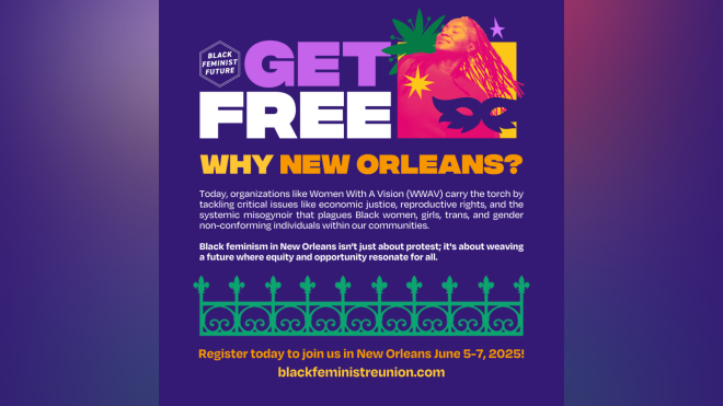Black Feminist Future, Get Free, New Orleans, Angela Davis, Reunion