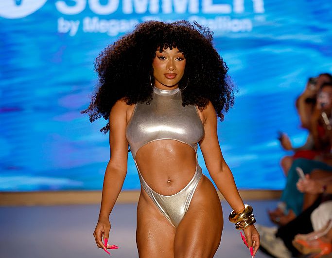 Hot Girl Summer by Megan Thee Stallion at Paraiso Miami Swim Week - Runway