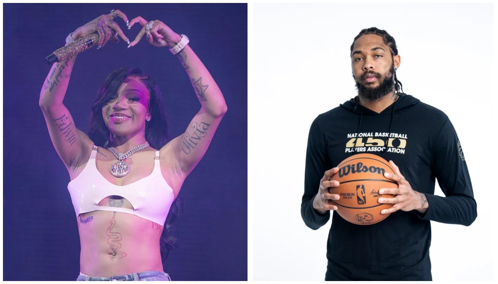 Glorilla and Brandon Ingram sparking romance rumors