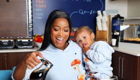 Holiday Inn Express Celebrates National Pancake Day with Keke Palmer and Son