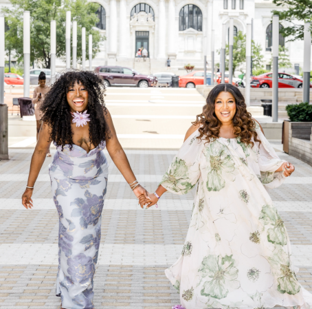 Nikki Osei-Barrett and Simona Noce Wright