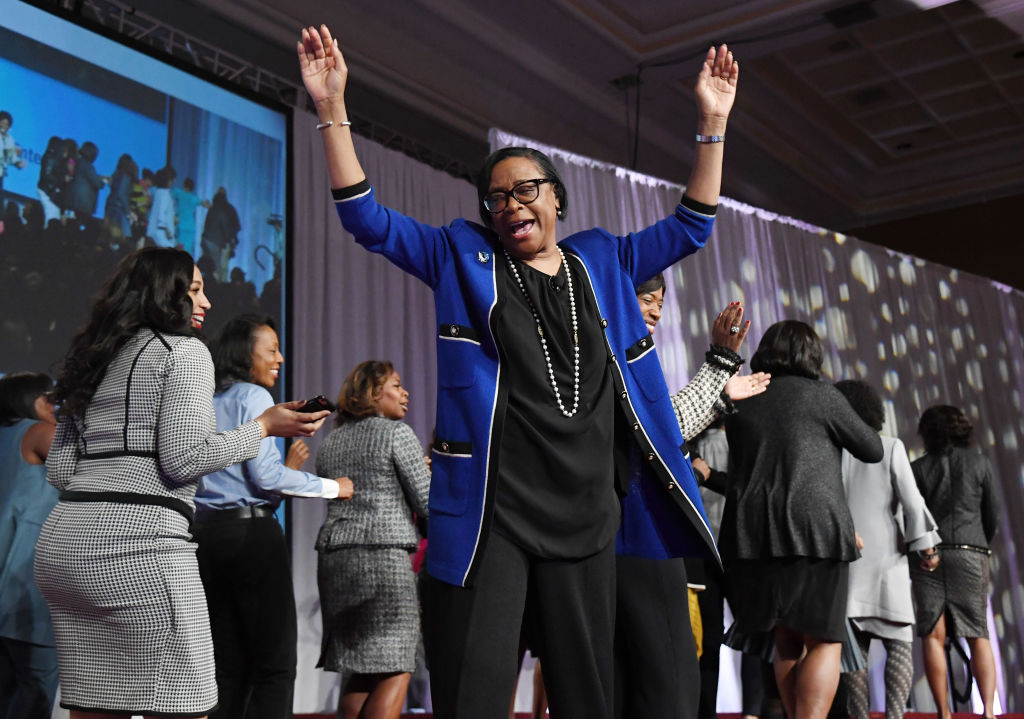 Cynthia Marshall At Black Enterprise Women Of Power Summit