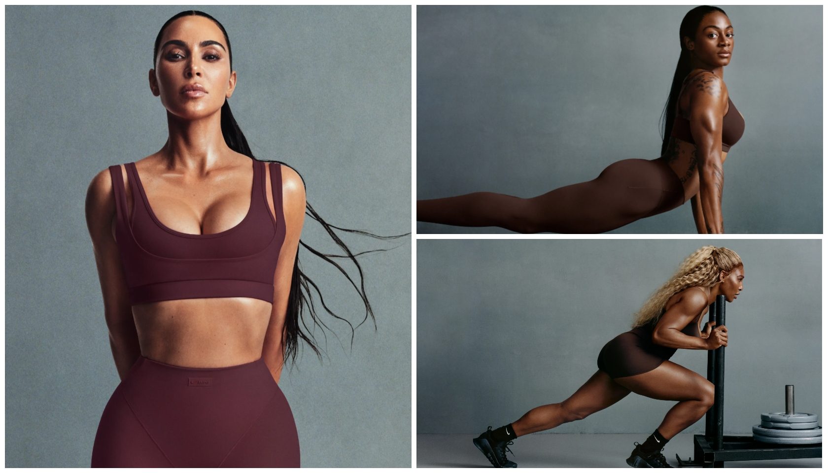 Serena Williams Stars In Kim Kardashian’s NikeSKIMS Launch