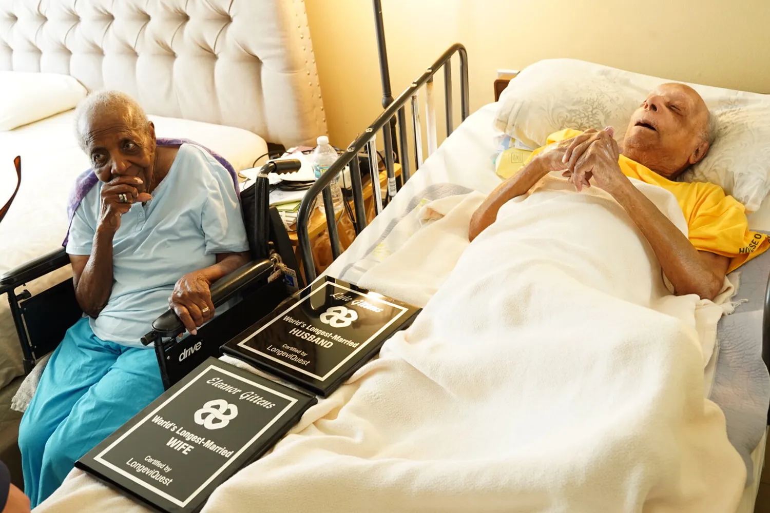 Lyle And Eleanor Gittens Earn Title Of World's Oldest Living Married Couple
